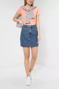 Джинсовая юбка мини Vero Moda