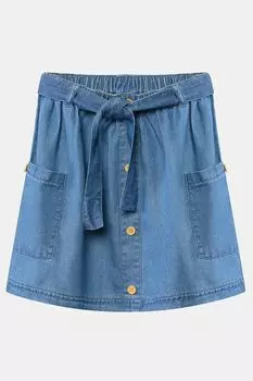 Джинсовая юбка с поясом Losan