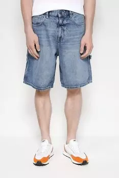 Джинсовые шорты с эффектом потертости Esprit Edc