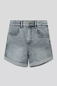Джинсовые шорты с эффектом потертости Reporter Young