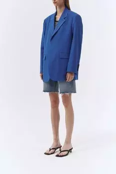 Джинсовые шорты с необработанным краем Dunst