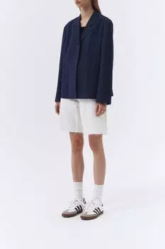 Джинсовые шорты с необработанным краем Dunst