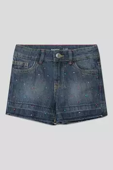 Джинсовые шорты со стразами OVS