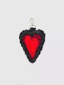 Джинсовый апсайкл-брелок RISHI