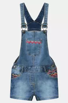 Джинсовый комбинезон с вышивкой Losan