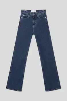 Джинсы клеш однотонные Calvin Klein Jeans