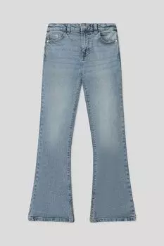 Джинсы клеш с эффектом потертости Republic of Denim