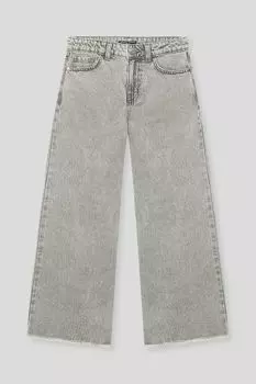 Джинсы клеш с эффектом потертости Republic of Denim