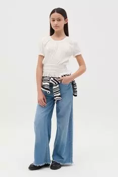 Джинсы клеш с необработанным краем Republic of Denim