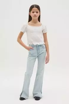 Джинсы клеш с разрезами Republic of Denim