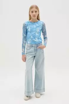 Джинсы клеш свободного кроя Republic of Denim