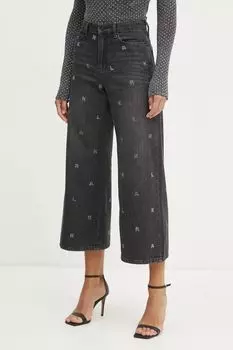 Джинсы клеш укороченного кроя Karl Lagerfeld