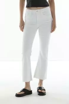 Джинсы клеш укороченного кроя Piombo