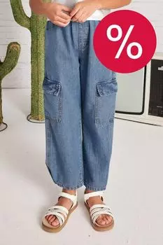 Джинсы на эластичном поясе с карманами Mayoral