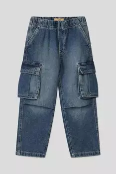 Джинсы на эластичном поясе с карманами OVS