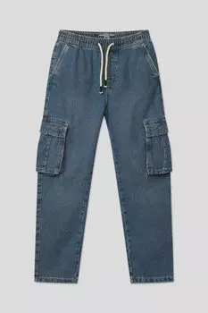Джинсы на эластичном поясе с карманами OVS