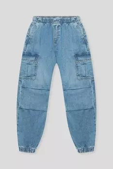 Джинсы на эластичном поясе с карманами Republic of Denim