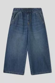 Джинсы на эластичном поясе широкого кроя Republic of Denim