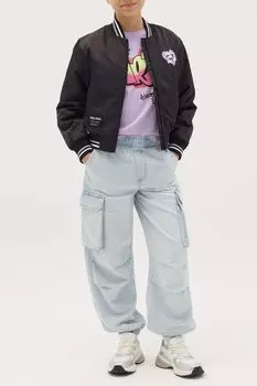 Джинсы на эластичным поясе с карманами Republic of Denim