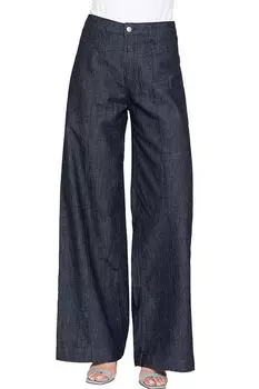 Джинсы на кокетке с широкими штанинами Carrera Jeans