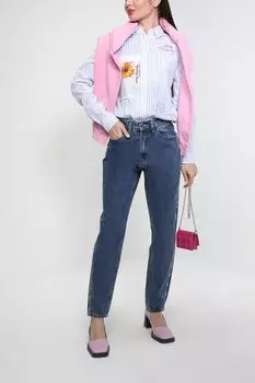 Джинсы на высокой талии Desigual