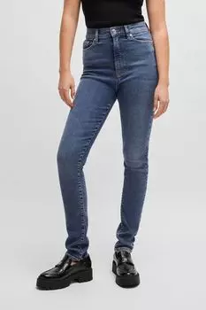 Джинсы облегающего кроя HUGO