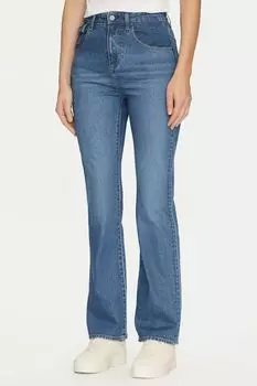 Джинсы облегающего кроя с клеш BOSS