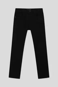 Джинсы однотонные на эластичном поясе OVS