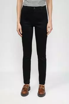 Джинсы однотонные облегающего кроя Naf Naf