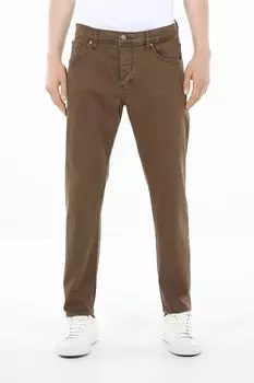 Джинсы однотонные прямого кроя Antony Morato