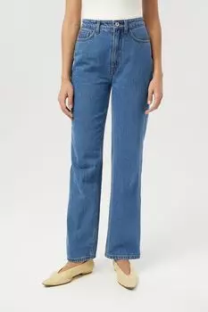 Джинсы однотонные прямого кроя Fashion Rebels