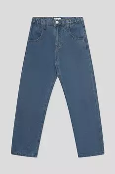 Джинсы однотонные прямого кроя GIOCO