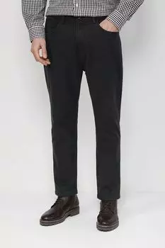 Джинсы однотонные прямого кроя GRAND & HILLS