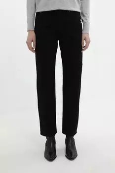 Джинсы однотонные прямого кроя Karl Lagerfeld