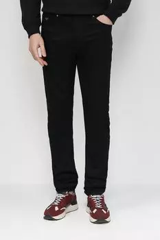 Джинсы однотонные прямого кроя Loft