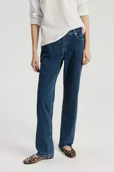 Джинсы однотонные прямого кроя Nume