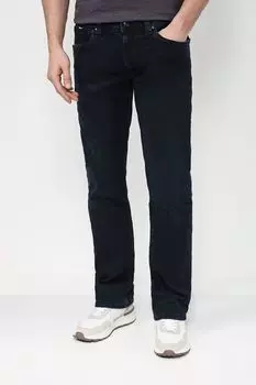 Джинсы однотонные прямого кроя PEPE JEANS