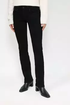 Джинсы однотонные прямого кроя PEPE JEANS