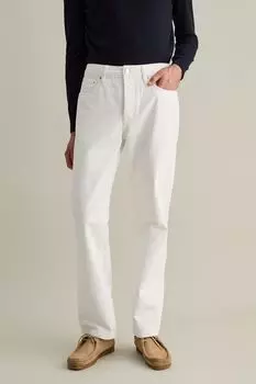 Джинсы однотонные прямого кроя Piombo