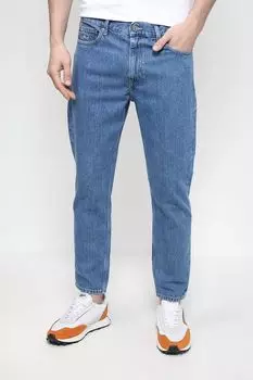 Джинсы однотонные прямого кроя Tommy Jeans