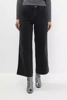 Джинсы однотонные с отворотами OVS