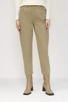 Джинсы однотонные с высокой талией Perspective