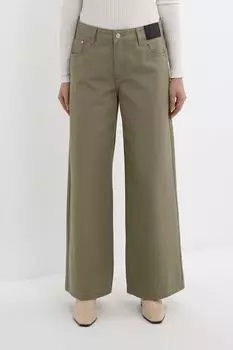 Джинсы однотонные широкого кроя BELUCCI