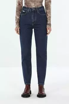 Джинсы однотонные зауженного кроя Guess Jeans