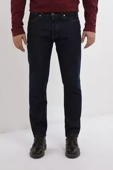 Джинсы однотонные зауженного кроя HUGO