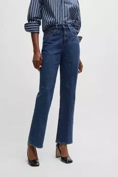 Джинсы прямого кроя BOSS