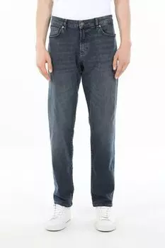 Джинсы прямого кроя BOSS