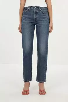 Джинсы с эффектом потертости 501 LEVI'S
