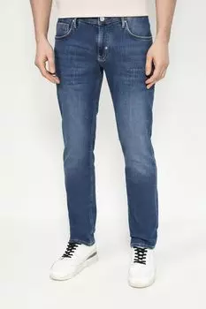 Джинсы с эффектом потертости Antony Morato