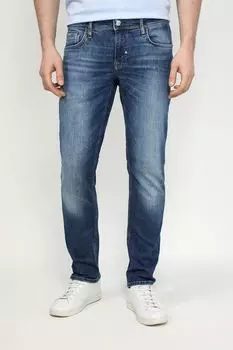 Джинсы с эффектом потертости Antony Morato